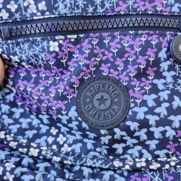 NWOT floral Kipling cross body bag/ purse/ satchel - Picture 4 of 8